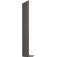 TRIO - Wandleuchte MARNE - Anthrazit - 0x0x30 cm