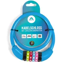 Apollo Kabelschloss / Zahlenschloss - Blue - 650mm