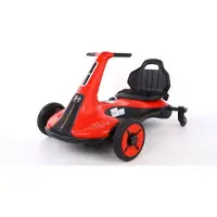 Es-toys Kinder Elektroauto "Drift-Cart" mit 12V - 2x45W Motoren mit Musik
