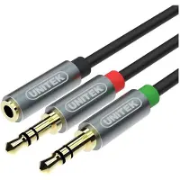 UNITEK Y-C957ABK Audio-Kabel.