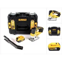 DeWalt DCS 334 NT Akku Pendelhub Stichsäge 18V Brushless + 1x Akku 5,0Ah + TSTAK - ohne Ladegerät