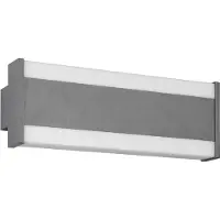 TRIO Lighting LED Aussenwandleuchte DAWSON, schwarz, Aluminium, Modern, LED Wandleuchte außen