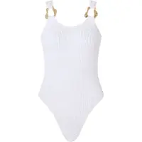 Moda Minx Badeanzug "SCRUNCH" 1 Stk. mit eleganten Schmuckelementen