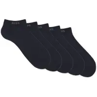 BOSS Fünferpack Sneakers-Socken aus Baumwoll-Mix mit Branding Grösse 39-42