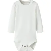 Lil´ Atelier Lil Atelier Langarmbody "NBNGAYO LS SLIM BODY LIL NOOS" Baumwollmischung