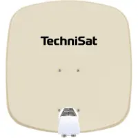 Technisat DIGIDISH 45 | Sat-Schüssel mit Twin-LNB & Wandhalterung, 2 TN