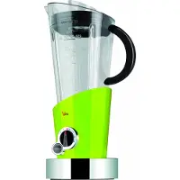 Bugatti Italy Vela, Tischplatten-Mixer, Eis-Crusher, 400 W, Grün, Edelstahl, Transparent