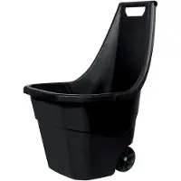 TRIZERATOP Gartenwagen LOAD & GO schwarz 55l