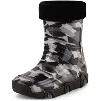 Ladeheid Kinder Mädchen Jungen Gummistiefel Gefüttert Swk2021 (Muster-45, 25/26)
