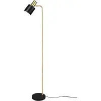 TRIO - Stehlampe ADAM - Schwarz - 0x0x153.5 cm