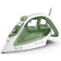 Tefal Easygliss Eco FV5781, Trocken- & Dampfbügeleisen, Durilium Airglide Bügelsohle, 2 m, 260 g/min, Weiß, Grün, 50 g/min