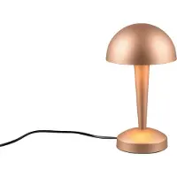 TRIO Braune Tischlampe Canaria Design