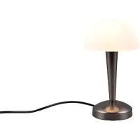 TRIO - Tischlampe CANARIA - Schwarz - 15x15x26.5 cm