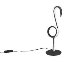 TRIO - Tischlampe INGO - Schwarz - 0x0x35 cm