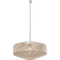TRIO Hängelampe aus Seil Svea Ø 61cm