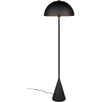 TRIO - Stehlampe ALFIE - Schwarz - 40x40x130 cm