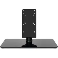 Technisat TV-Tischfuß mit Glasboden | passend zu TECHNILINE ISI 32+43 | schwarz