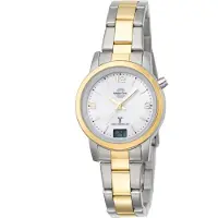 Master Time MTLA-10305-12M Damen-Funkuhr Basic Bicolor