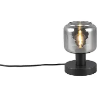 TRIO -Leuchten Tischleuchte MATARO DH 12x18 cm schwarz Tischlampe