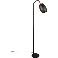RL LIVE YOUR LIGHT - Stehlampe BIDAR - Schwarz - 22x22x147 cm