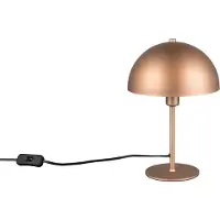 TRIO - Tischlampe NOLA - Braun - 20x20x30.5 cm