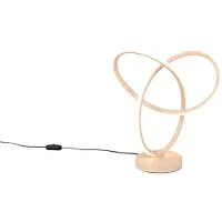TRIO - Tischlampe LANDO - Beige - 0x0x28 cm