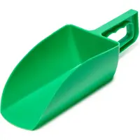 Garronda Futterschaufel ca. 1000 g – ergonomische Schaufel für Futter, Granulat, Streu & Dünger – robuster Kunststoff – BPA-frei, leicht zu reinigen – GD-0153 Grün