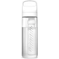 LifeStraw Go 2.0 Wasserfilterflasche, Klar, 650 ML, klar