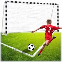 Ekspand | Fußballtor XXL - 300x200 cm - Metall - Wetterfest - Schneller Aufbau - Hohe Stabilität