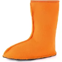 Ladeheid Kinder Mädchen Jungen Wärmende Stiefelsocken Innenschuh für Gummistiefel LA-CA-10 LA-CA-11 (Orange, 30/31 EU)