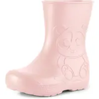 Ladeheid Eva Kinder Jungen Mädchen Gummistiefel Regenschuhe LA-CA-10 (Puderrosa, 32/33 EU)