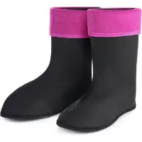 Ladeheid Damen Wärmende Stiefelsocken für Gummistiefel Innenschuh LA-800-2017 (Rosa, 36 EU)
