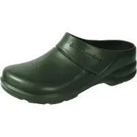 Ladeheid Damen und Herren leichte Eva Clogs Gartenclogs Gartenschuhe LA-858 (Grün2909, 38)
