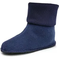 Ladeheid Kinder Gummistiefel Stiefelsocken Innenschuh Wärmende Socken für Regenstiefel LA-CA-10 LA-CA-11(Marineblau, 28/29)