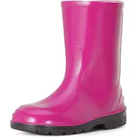 Ladeheid Kinder Mädchen Jungen Gummistiefel Regenstiefel LA-939 (Fuchsie, 26 EU)