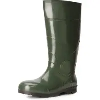 Ladeheid Herren PVC Gummistiefel LA-914 (Grün, 47)