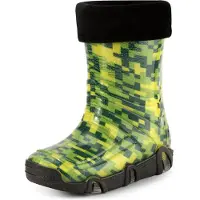 Ladeheid Kinder Mädchen Jungen Gummistiefel Gefüttert Swk2021 (Muster-43, 25/26)