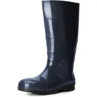 Ladeheid Herren PVC Gummistiefel LA-914 (Navy, 48)
