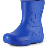 Ladeheid Eva Kinder Jungen Mädchen Gummistiefel Regenschuhe LA-CA-10 (Blau, 28/29 EU)