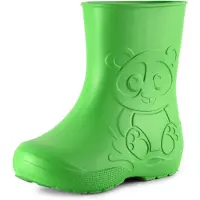Ladeheid Eva Kinder Jungen Mädchen Gummistiefel Regenschuhe LA-CA-10 (Grün, 28/29 EU)