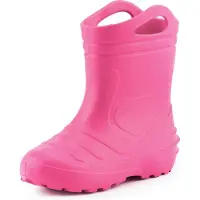 Ladeheid Kinder Mädchen Jungen federleichte Eva Thermo Gummistiefel gefüttert KL051 (Hellrosa, 33)