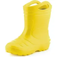 Ladeheid Kinder Mädchen Jungen federleichte Eva Thermo Gummistiefel gefüttert KL051 (Sonnig, 28)