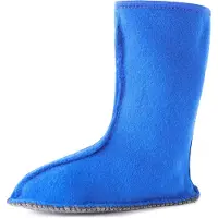 Ladeheid Kinder Mädchen Jungen Wärmende Stiefelsocken Innenschuh für Gummistiefel LA-CA-10 LA-CA-11 (Kobalt, 28/29 EU)