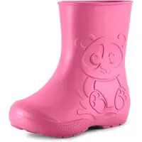 Ladeheid Eva Kinder Jungen Mädchen Gummistiefel Regenschuhe LA-CA-10 (Rosa, 24/25 EU)