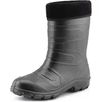 Ladeheid Damen Thermo Eva Gummistiefel federleicht LALMG879 (Graphite/Schwarz, 38 EU)