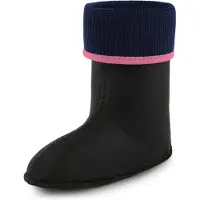 Ladeheid Kinder Mädchen Jungen Wärmende Stiefelsocken für Gummistiefel Innenschuh KL058 (Hellrosa, 23 EU)