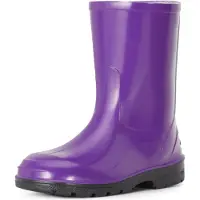 Ladeheid Kinder Mädchen Jungen Gummistiefel Regenstiefel LA-939 (Violett, 32 EU)