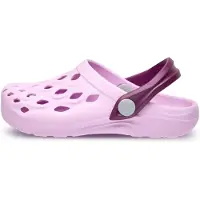 Ladeheid Clogs Kinder Schuhe für Mädchen und Jungen leichte Gartenclogs Gartenschuhe Kinder LA-CA-14 (Lilla, 33/34 EU)