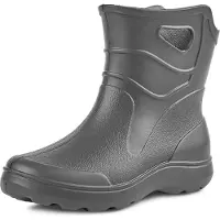 Ladeheid Damen leichte Eva Gummistiefel KL027D (Graphite, 36)