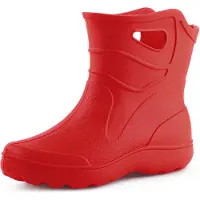 Ladeheid Damen leichte Eva Gummistiefel KL027D (Rot, 37)